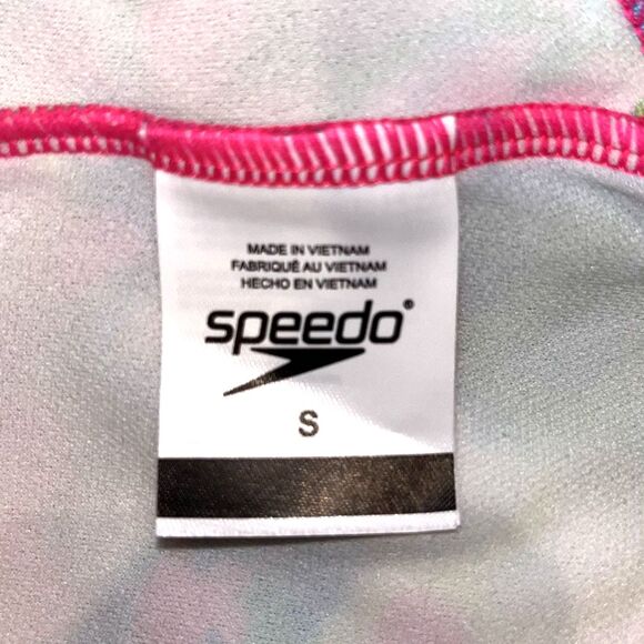Speedo Girls Swimsuit Bundle Lot of 3 Racerback Rainbow Mermaid (Girls S, M, 8) - Picture 4 of 10